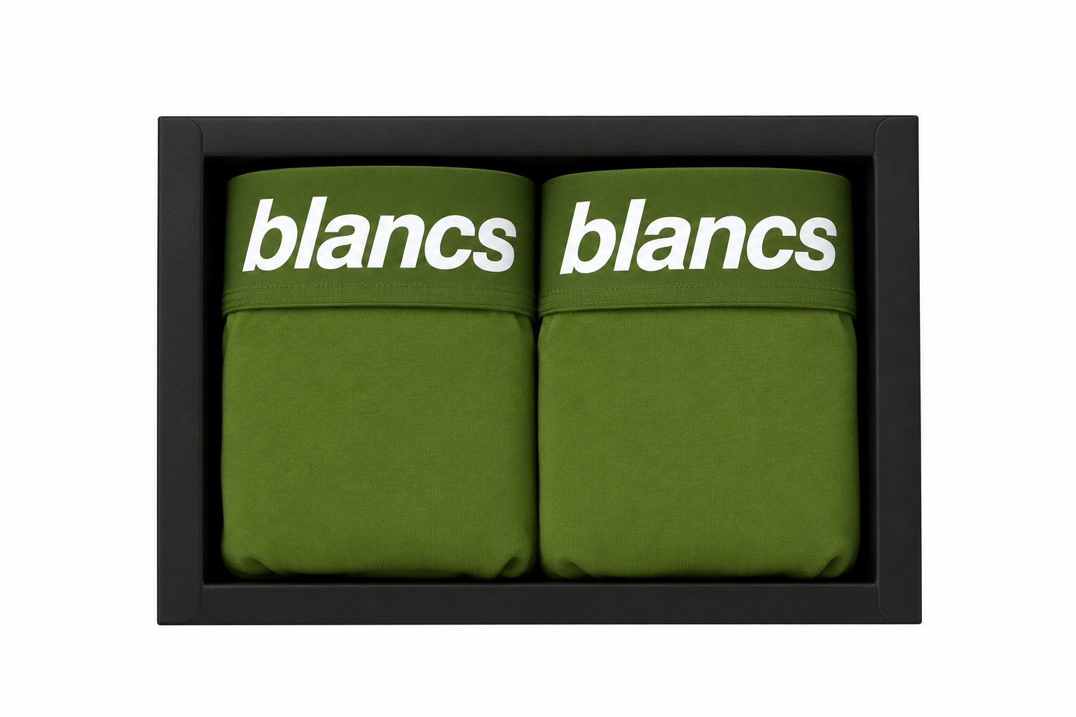 BLANCS GREEN BOXER SHORTS - 2 PACK