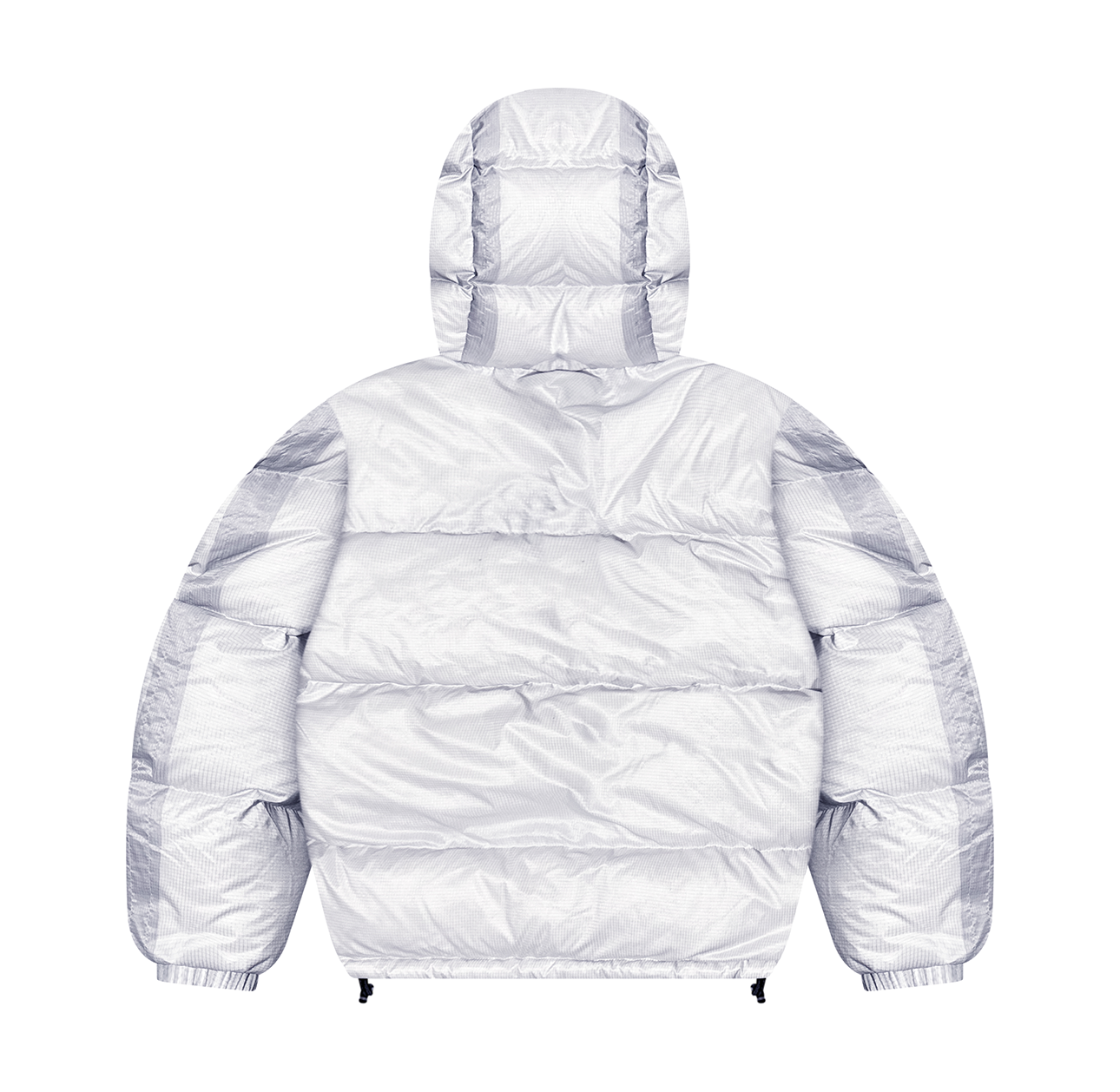 BLANCS DOWN PUFFER JACKET - WHITE/LIGHT GREY (PRE-ORDER)
